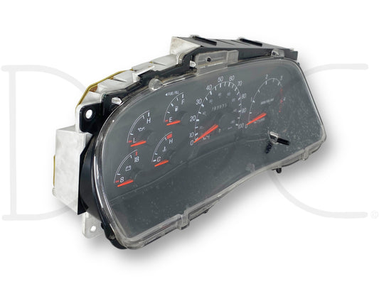 99-01 Ford F250 F350 7.3 7.3L Diesel ZF6 M/T Instrument Gauge Cluster 293K