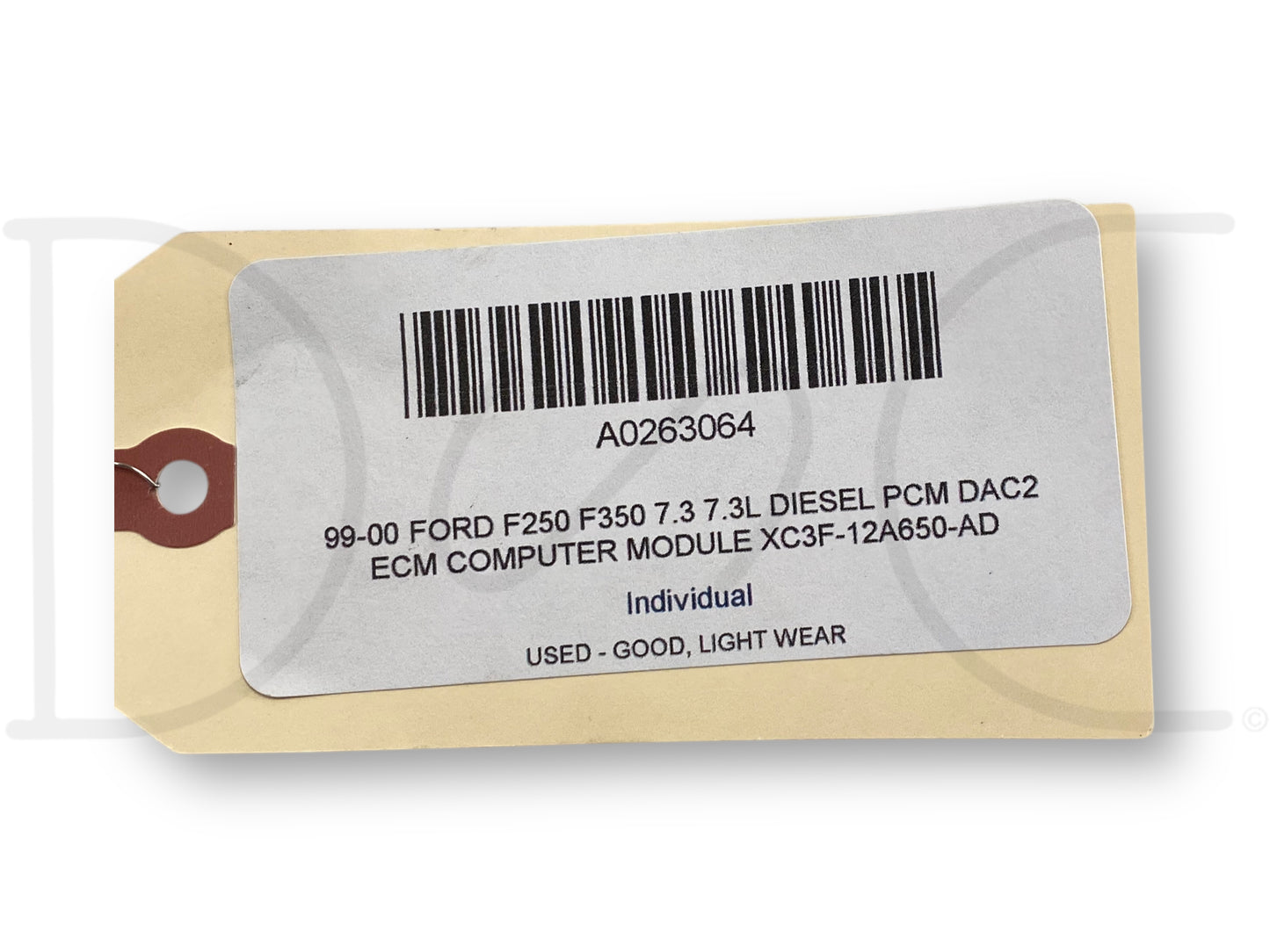99-00 Ford F250 F350 7.3 7.3L Diesel PCM Dac2 ECM Computer Module Xc3F-12A650-Ad