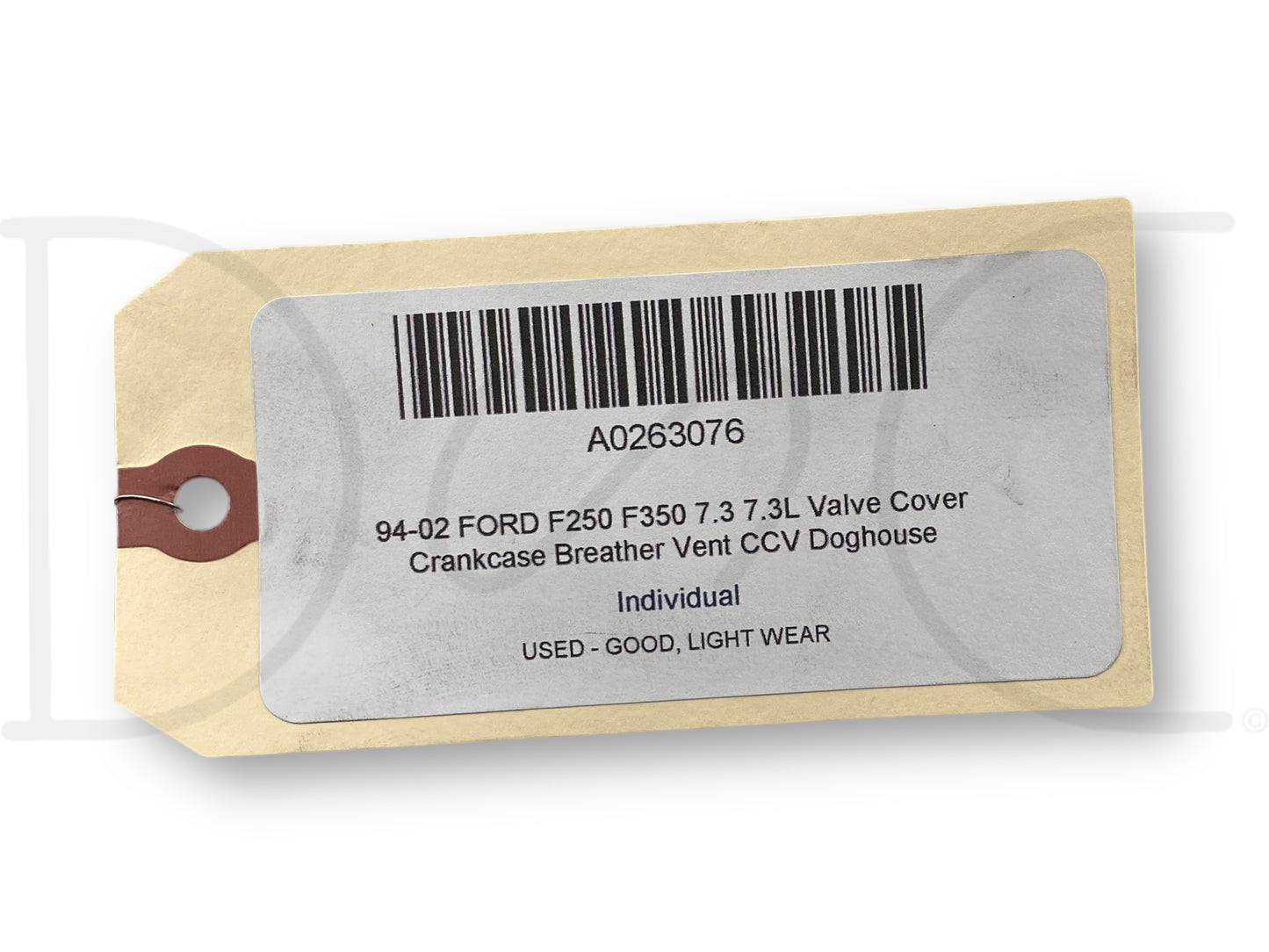 94-02 Ford F250 F350 7.3 7.3L Valve Cover Crankcase Breather Vent CCV Doghouse