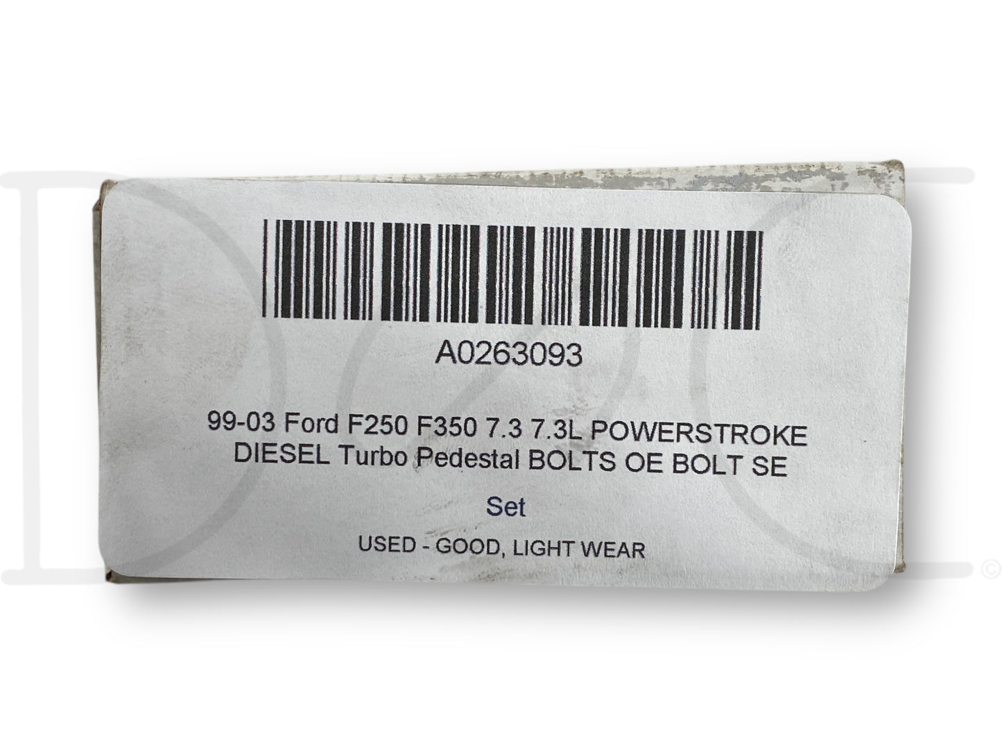 99-03 Ford F250 F350 7.3 7.3L Powerstroke Diesel Turbo Pedestal Bolts OE Bolt Se