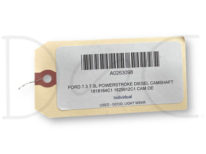 Ford 7.3 7.3L Powerstroke Diesel Camshaft 1818164C1 1825912C1 Cam OE