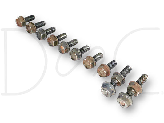 99-02 Ford F250 F350 7.3 7.3L Diesel Valve Cover Bolt Set (10) OEM Bolts & Studs