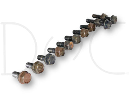 99-02 Ford F250 F350 7.3 7.3L Diesel Valve Cover Bolt Set (10) OEM Bolts & Studs