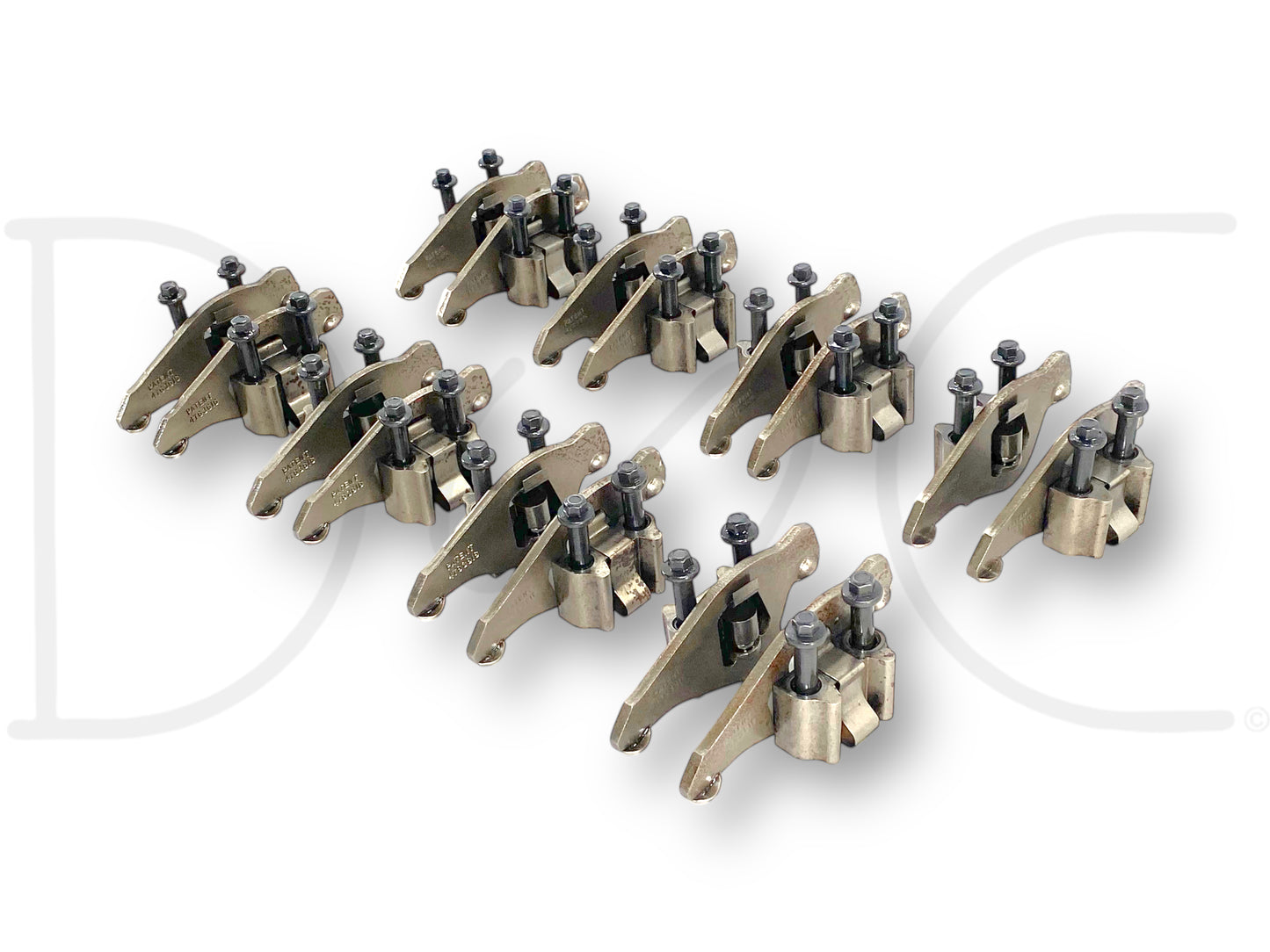 95-02 Ford F250 7.3 Intake Exhaust Rocker Arm Pedestal Set (8 Cylinders) *Blem*