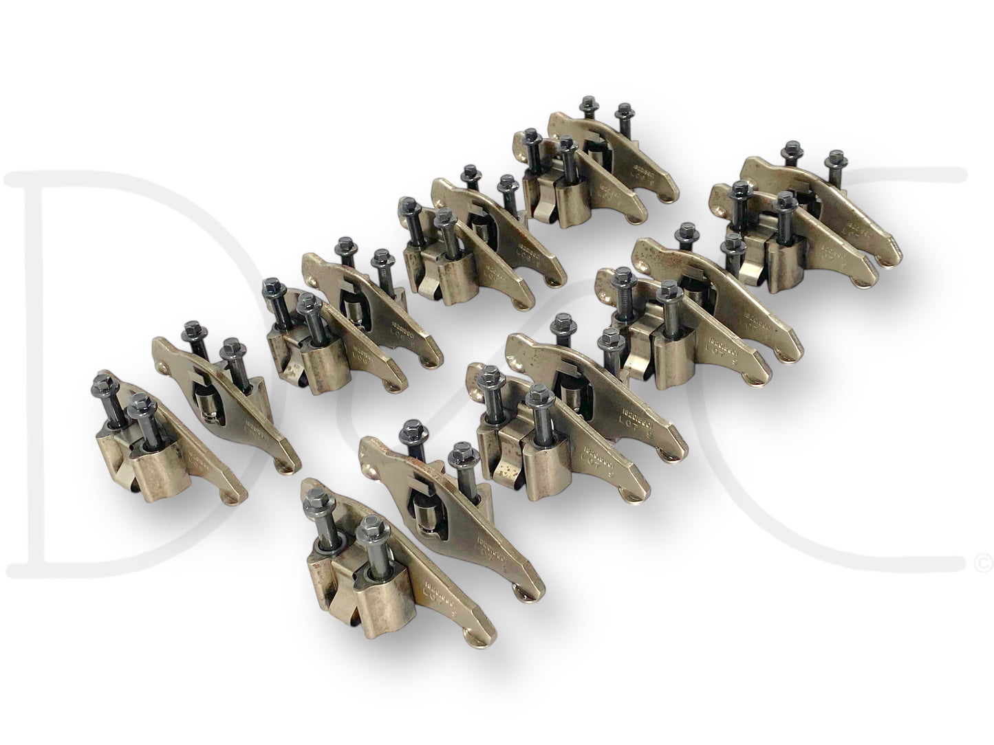 95-02 Ford F250 7.3 Intake Exhaust Rocker Arm Pedestal Set (8 Cylinders) *Blem*