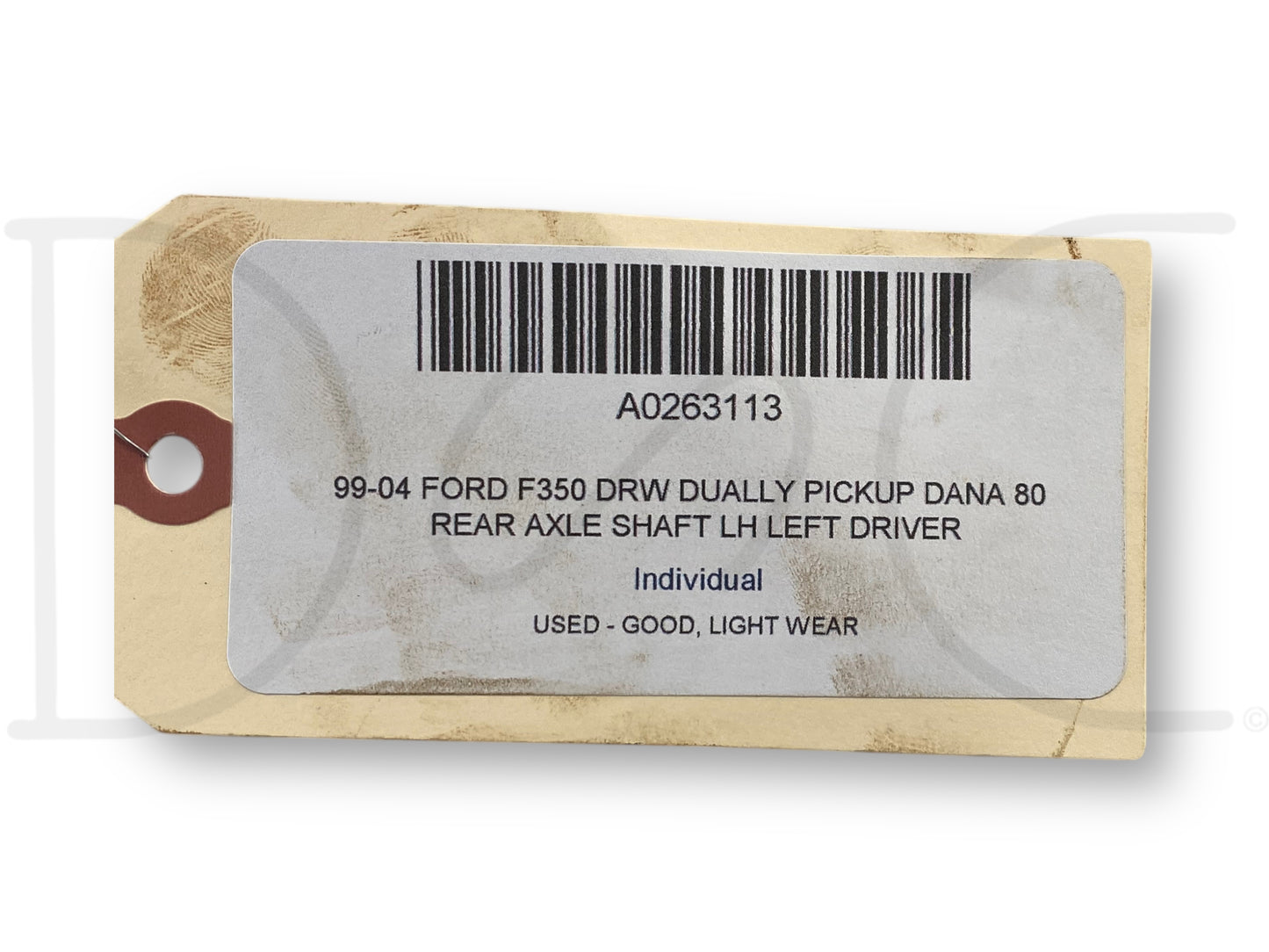 99-04 Ford F350 DRW Dually Pickup DANA 80 Rear Axle Shaft LH Left Driver