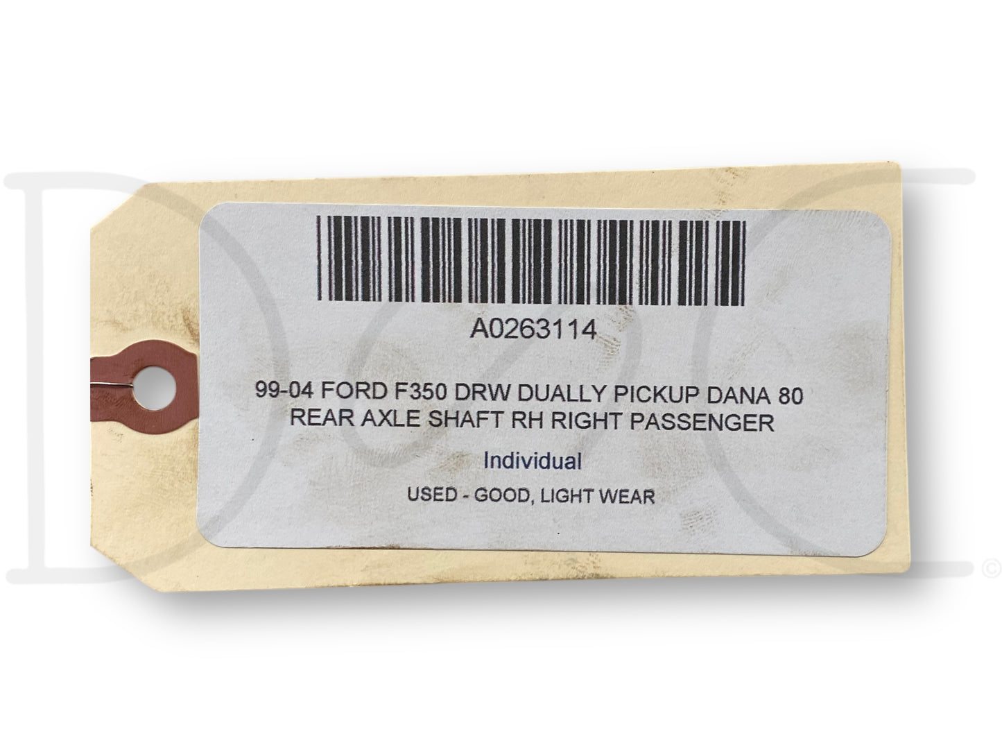 99-04 Ford F350 DRW Dually Pickup DANA 80 Rear Axle Shaft RH Right Passenger