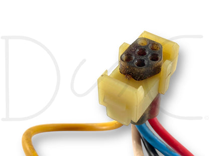 99-04 Ford F250 F350 HVAC Temperature Control Panel Vacuum Lines Line Harness OE