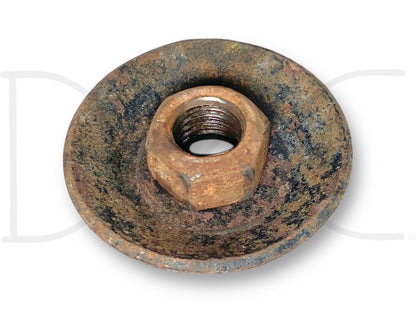 99-07 Ford F250 F350 Front Lower Coil Spring Retainer Washer W/ Nut 2WD