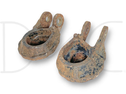 99-07 Ford F250 F350 Front Coil Spring Seat Lower Set Left Right 2WD OEM