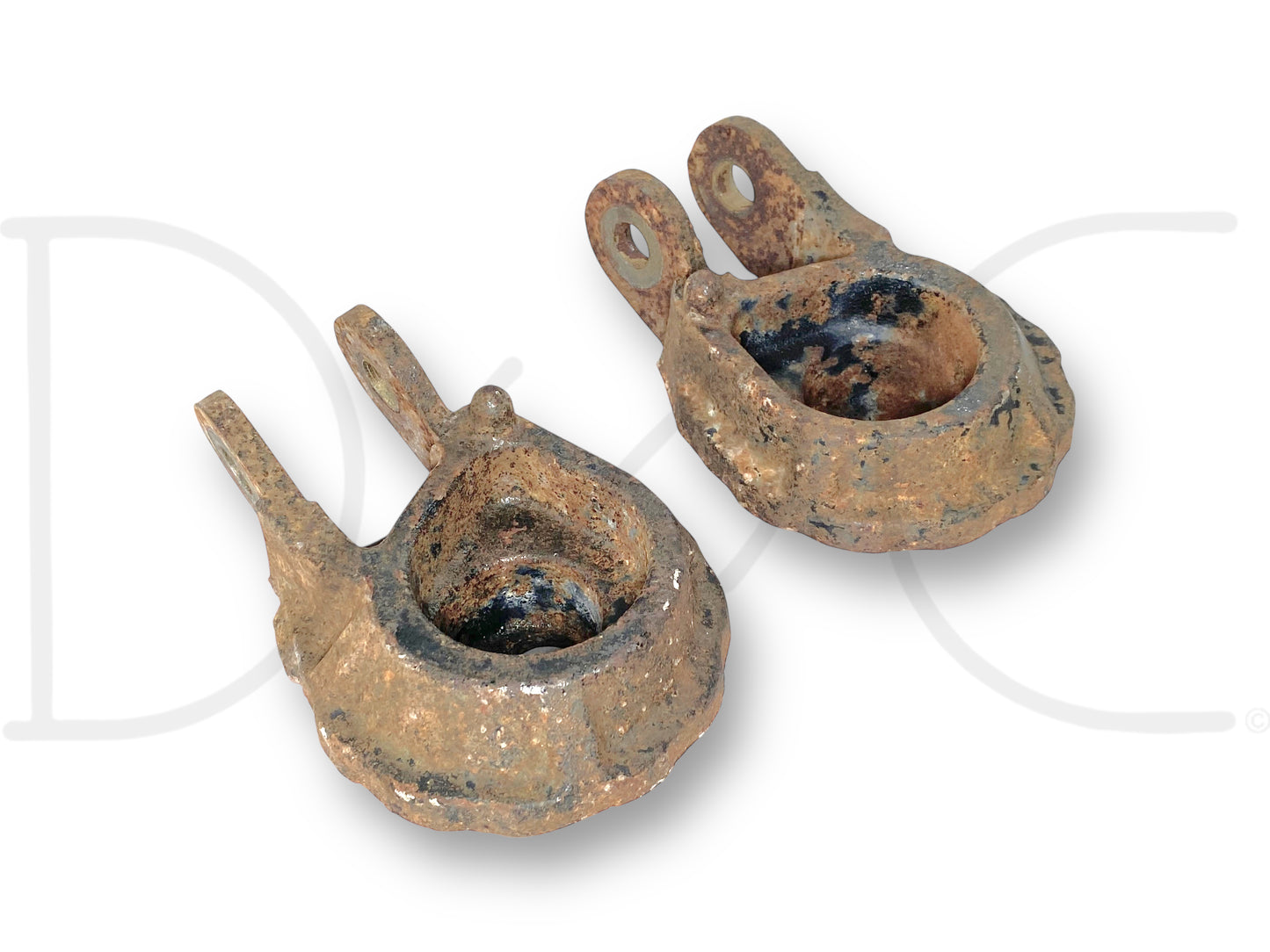 99-07 Ford F250 F350 Front Coil Spring Seat Lower Set Left Right 2WD OEM