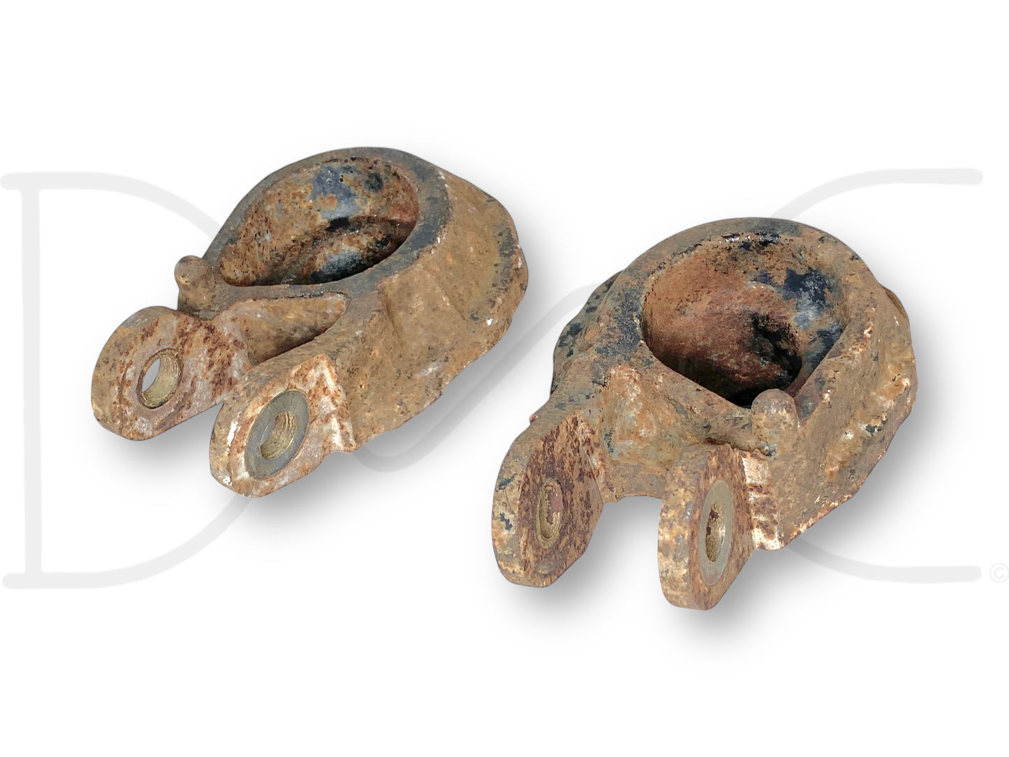 99-07 Ford F250 F350 Front Coil Spring Seat Lower Set Left Right 2WD OEM