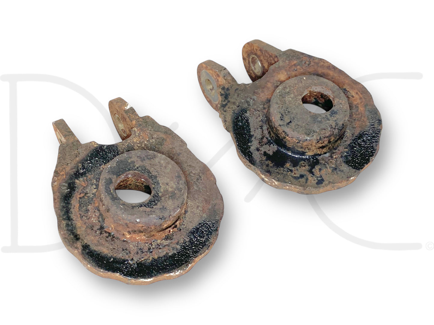 99-07 Ford F250 F350 Front Coil Spring Seat Lower Set Left Right 2WD OEM