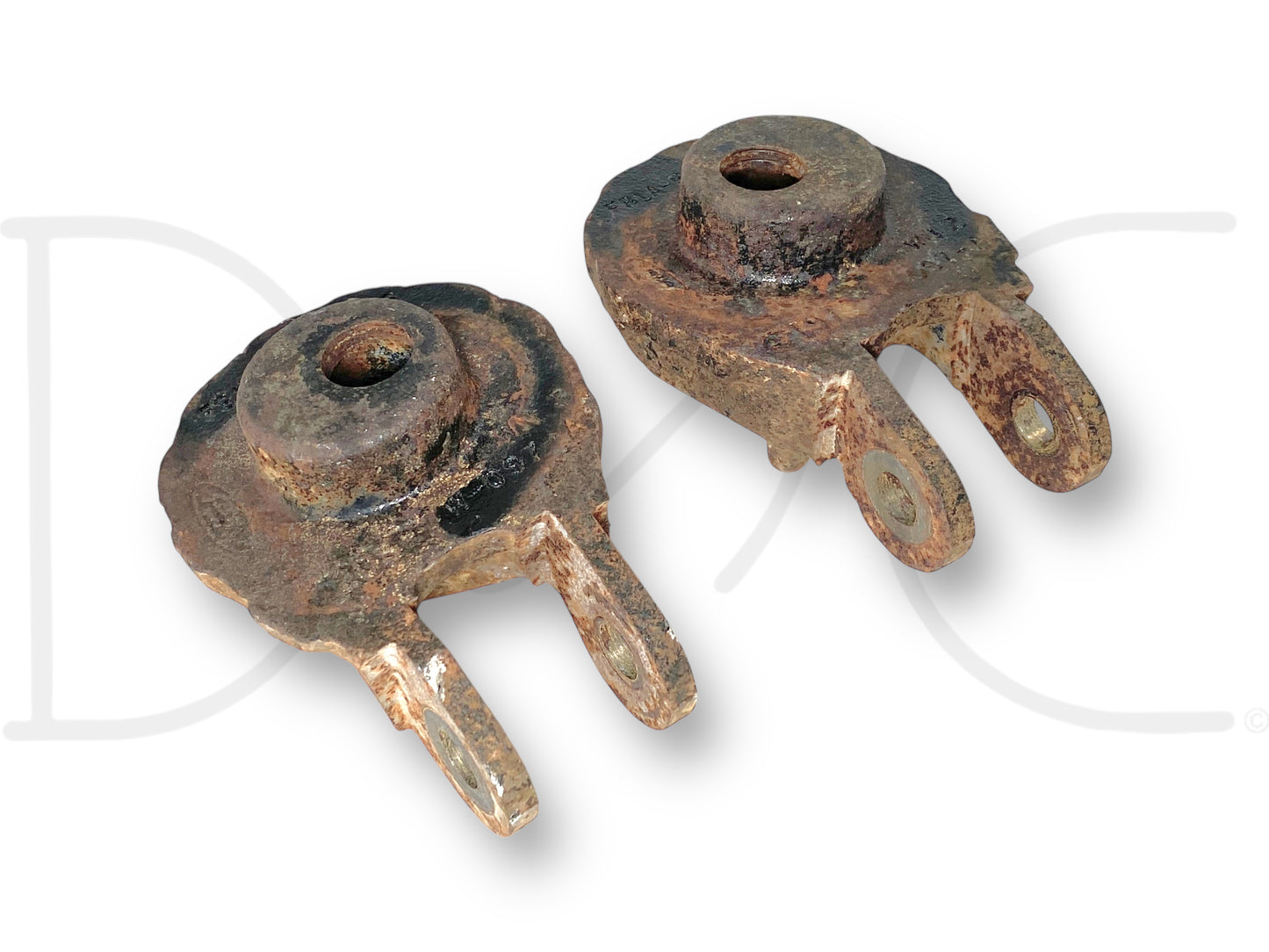 99-07 Ford F250 F350 Front Coil Spring Seat Lower Set Left Right 2WD OEM