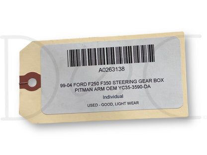 99-04 Ford F250 F350 Steering Gear Box Pitman Arm OEM Yc35-3590-Da