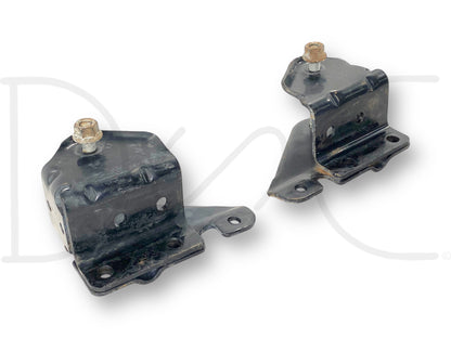 99-04 Ford F250 F350 2WD Radius Arm Bracket Set OE Brackets Frame Mounts