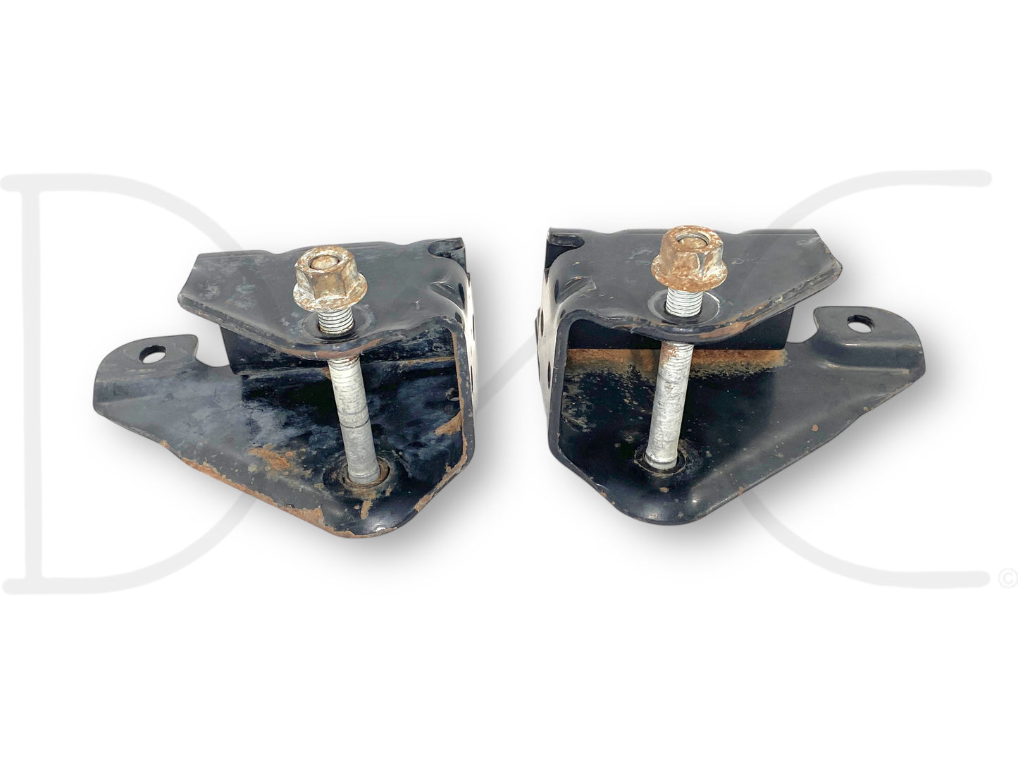 99-04 Ford F250 F350 2WD Radius Arm Bracket Set OE Brackets Frame Mounts