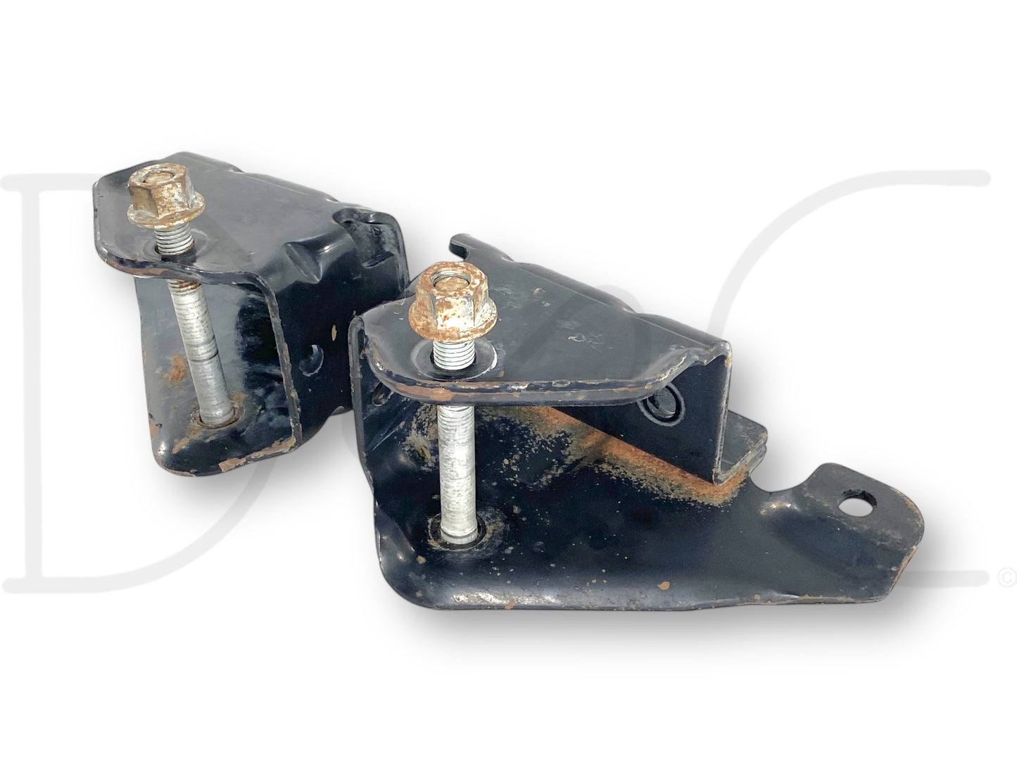 99-04 Ford F250 F350 2WD Radius Arm Bracket Set OE Brackets Frame Mounts