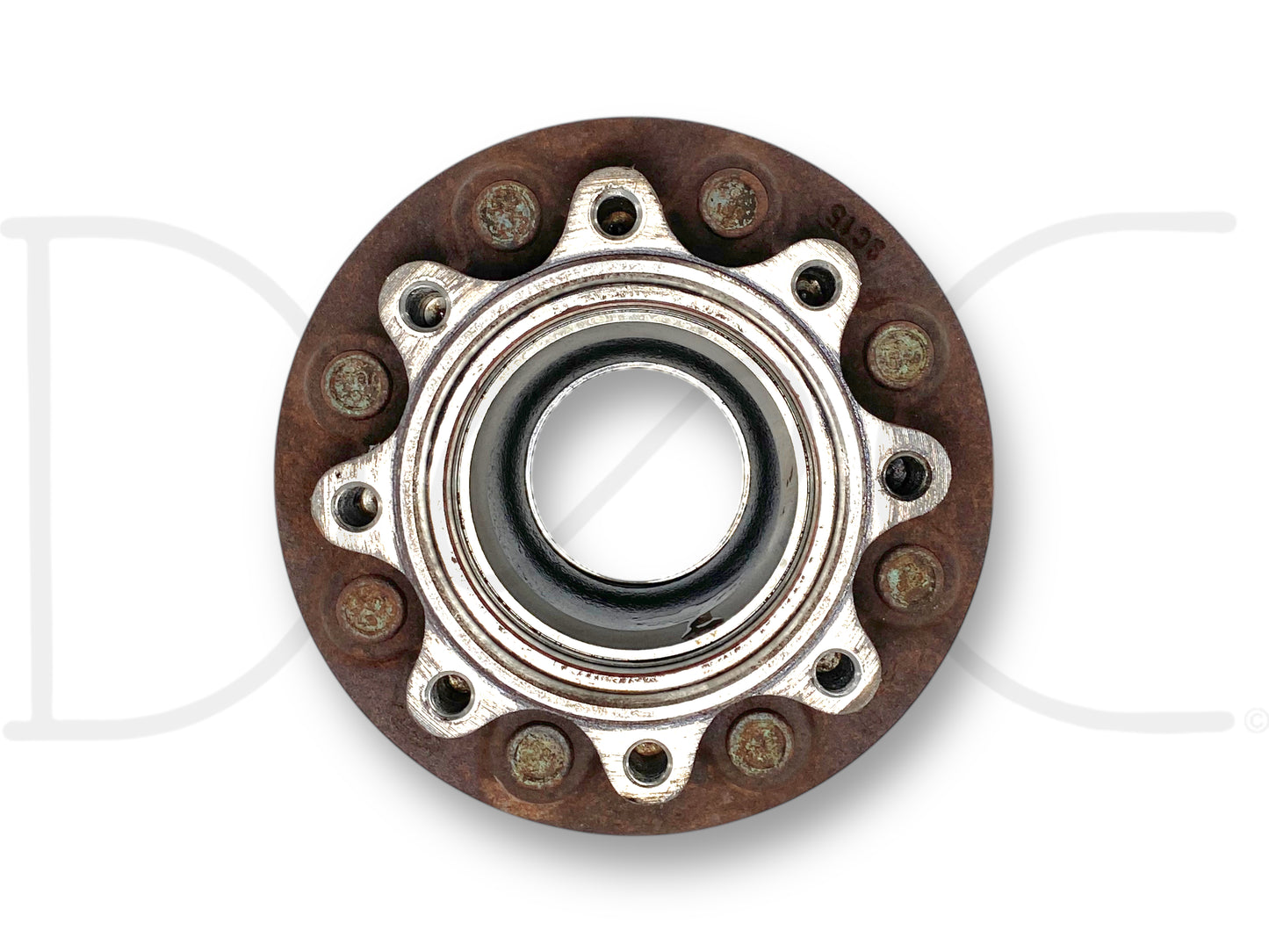 99-01 Ford F350 DRW Dually DANA 80 Rear Axle Wheel Hub 8 Lug OE F81A-1109-D