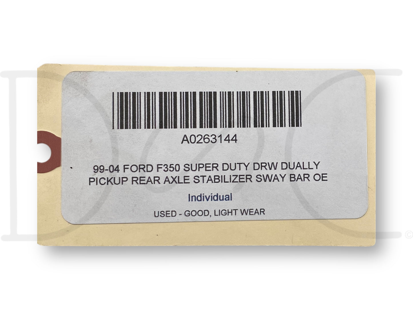99-04 Ford F350 Super Duty DRW Dually Pickup Rear Axle Stabilizer Sway Bar OE