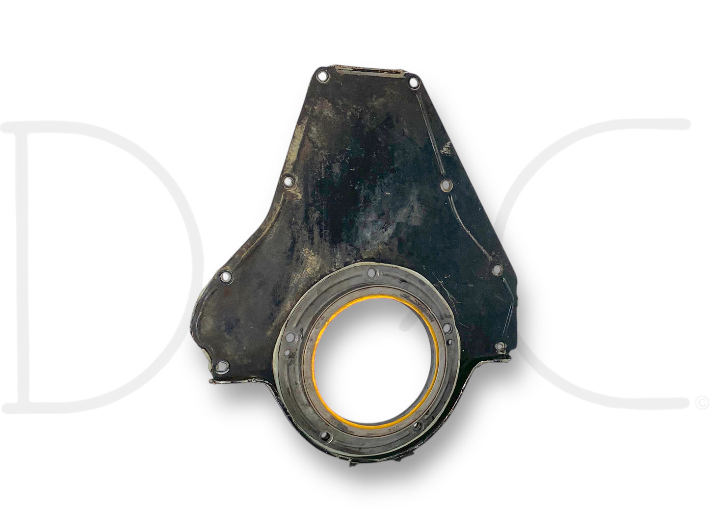 99-02 Ford F250 F350 7.3 7.3L Diesel Rear Main Seal Cover Housing Plate OE