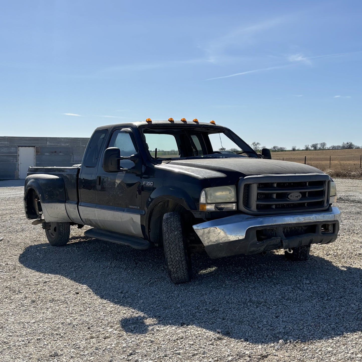 99-07 Ford F250 F350 Front Fender RH Right Passenger UD Black