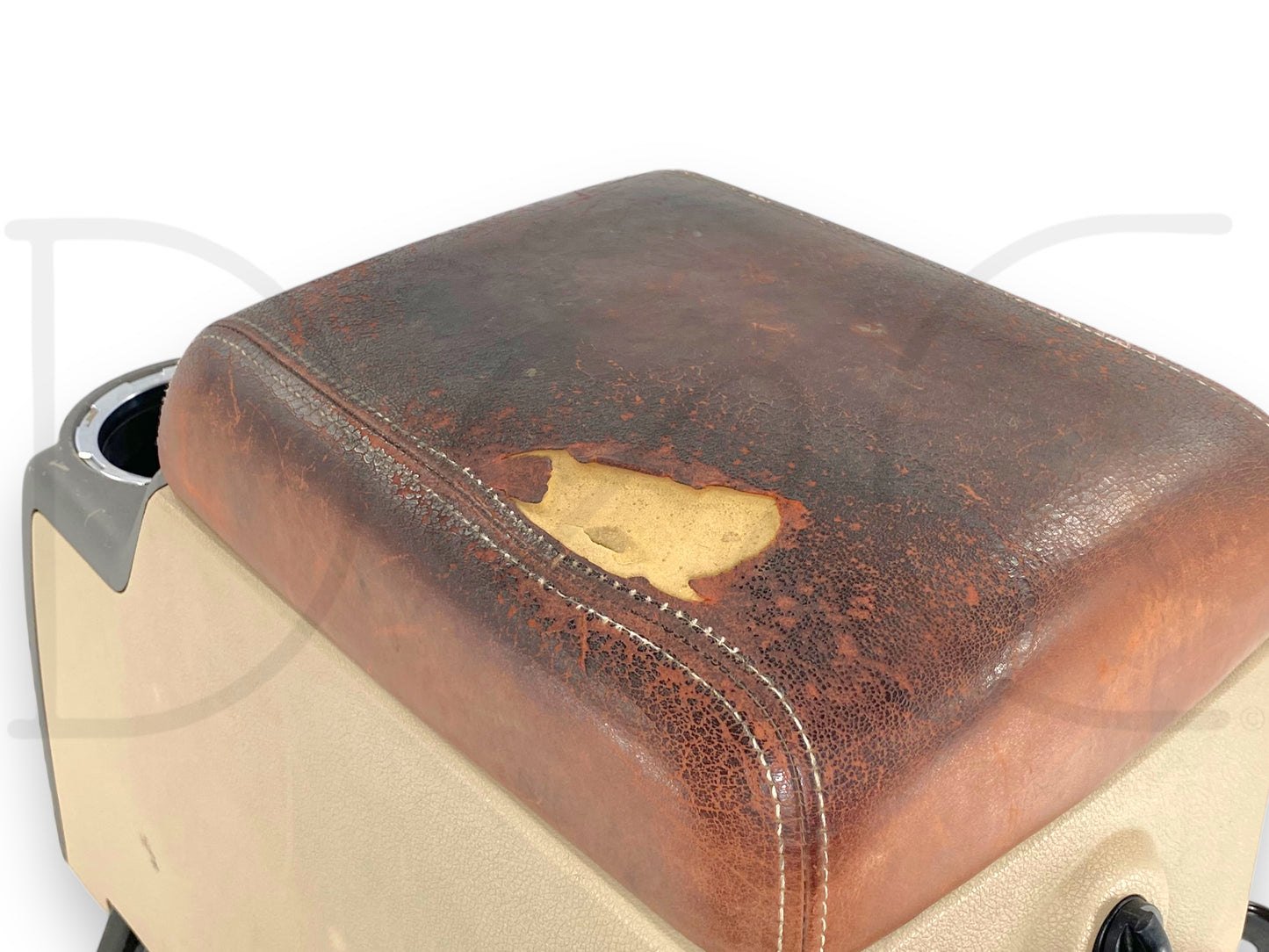 08-10 Ford F250 F350 Super Duty King Ranch Center Console Floor Storage *Blem*