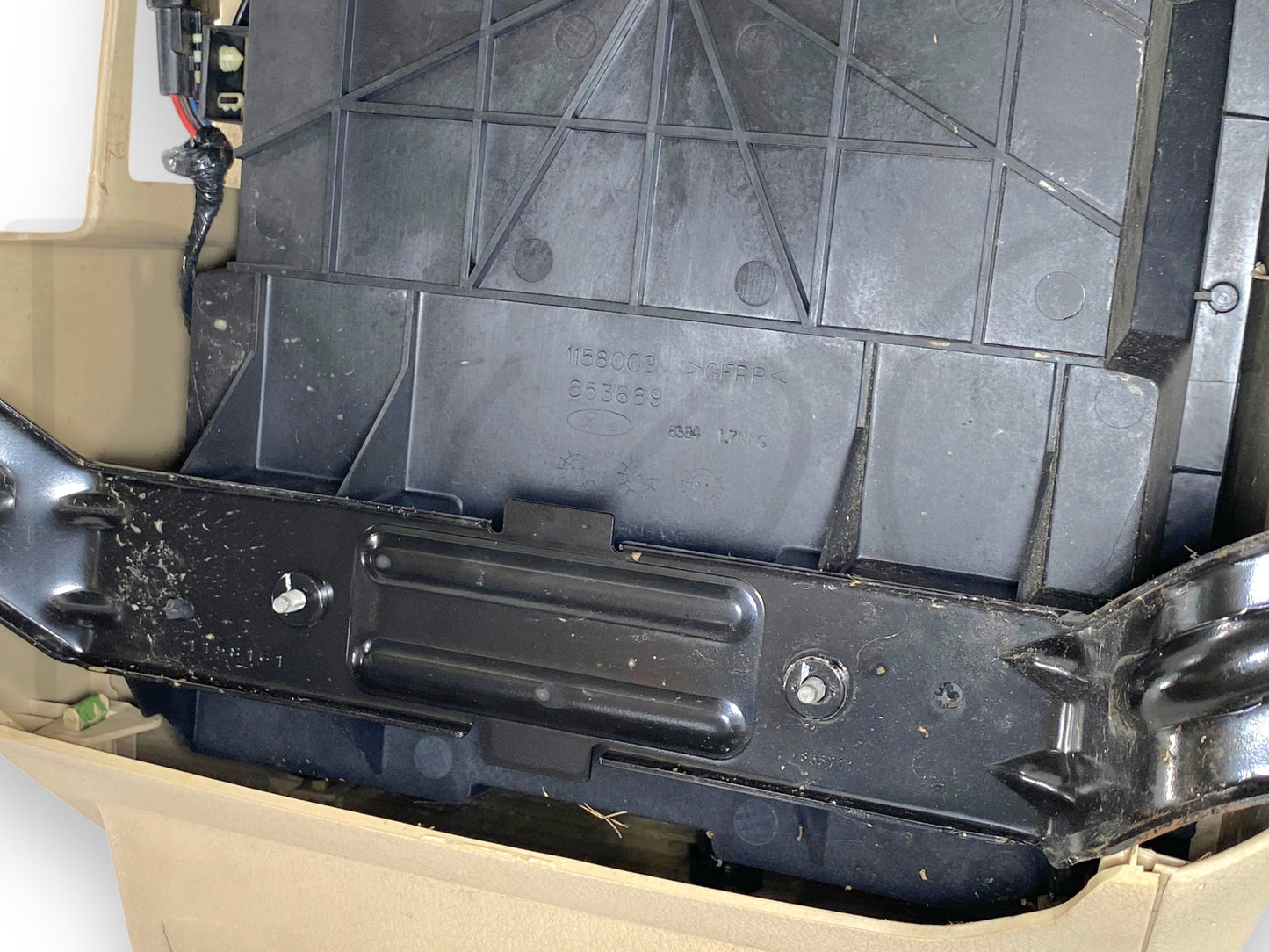 08-10 Ford F250 F350 Super Duty King Ranch Center Console Floor Storage *Blem*