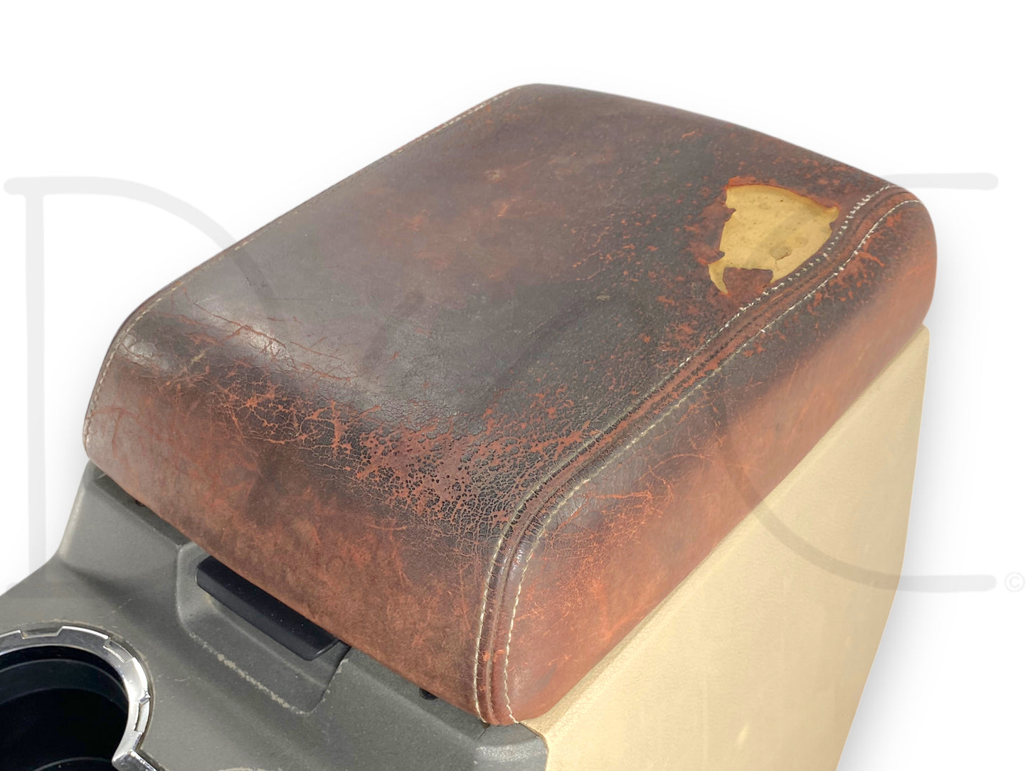 08-10 Ford F250 F350 Super Duty King Ranch Center Console Floor Storage *Blem*