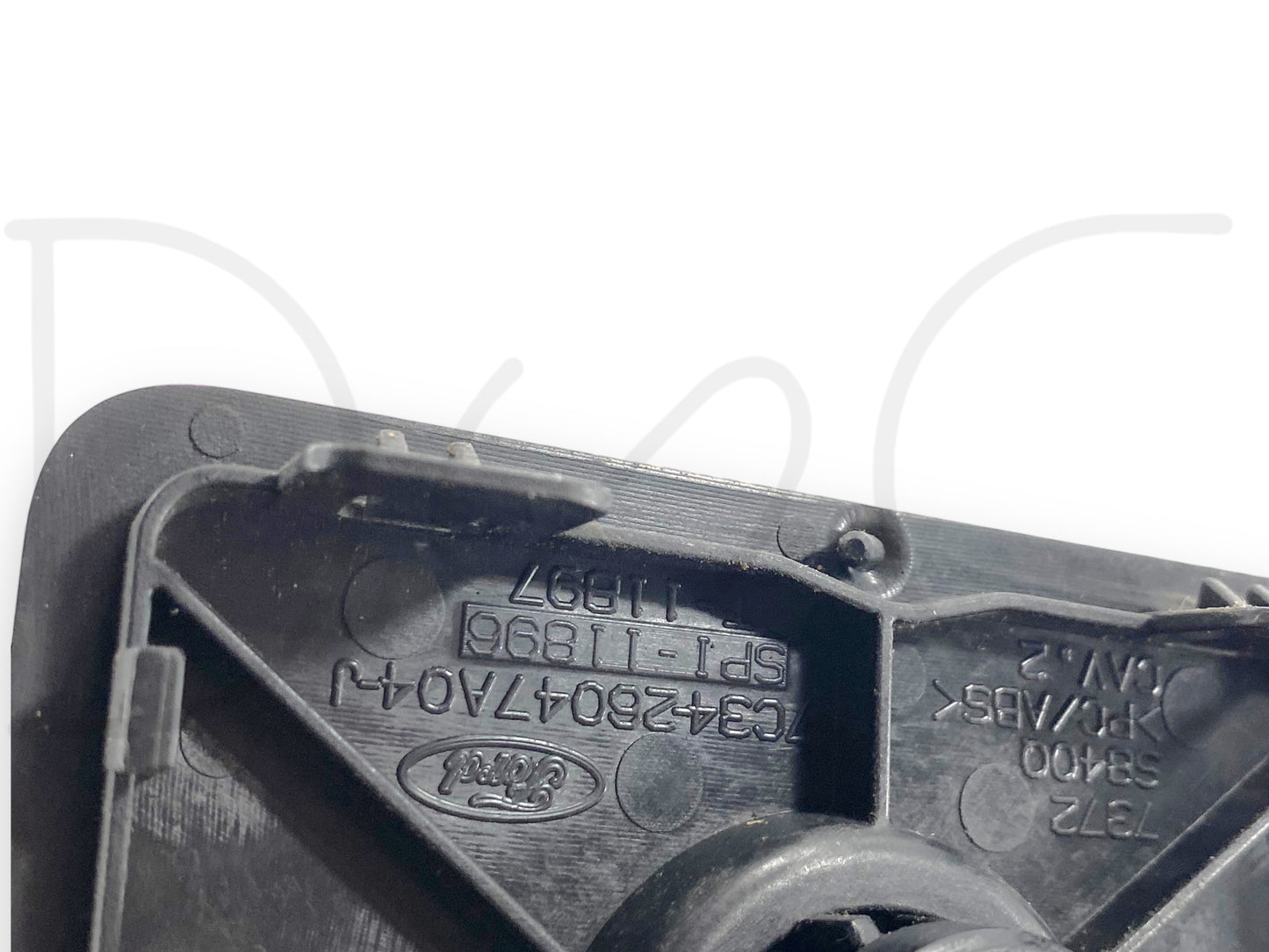 08-10 Ford F250 F350 Dash Bezel 12V Outlet Power Point Plug Trim Panel OEM