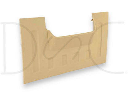 08-10 Ford F250 F350 Lower Dash Fuse Panel Cover Trim Camel Tan 7C34-25044F08-A, used with light wear, compatible with 2008-2010 Ford Super Duty trucks including F-250, F-350, F-450, and F-550 models, camel tan color designed for reliable OE fitment.