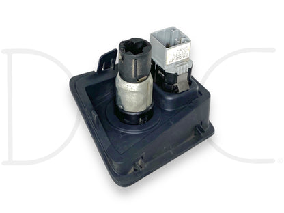 08-10 Ford F250 F350 Dash 12V Outlet Power Point Plug Bezel Adjustable Pedals