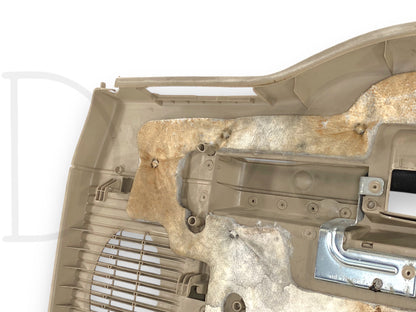 08-10 Ford F250 F350 King Ranch LH Left Driver Front Door Panel Camel Tan *Blem*