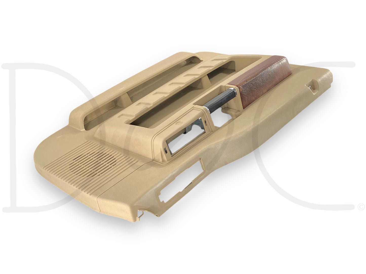 08-10 Ford F250 F350 King Ranch LH Left Driver Front Door Panel Camel Tan *Blem*