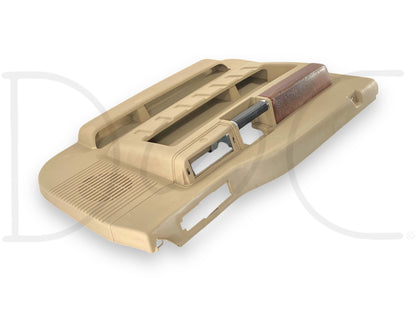 08-10 Ford F250 F350 King Ranch LH Left Driver Front Door Panel Camel Tan *Blem*