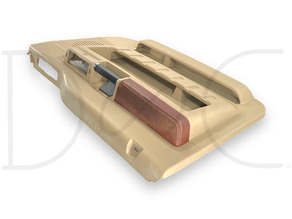 08-10 Ford F250 F350 King Ranch LH Left Driver Front Door Panel Camel Tan *Blem*
