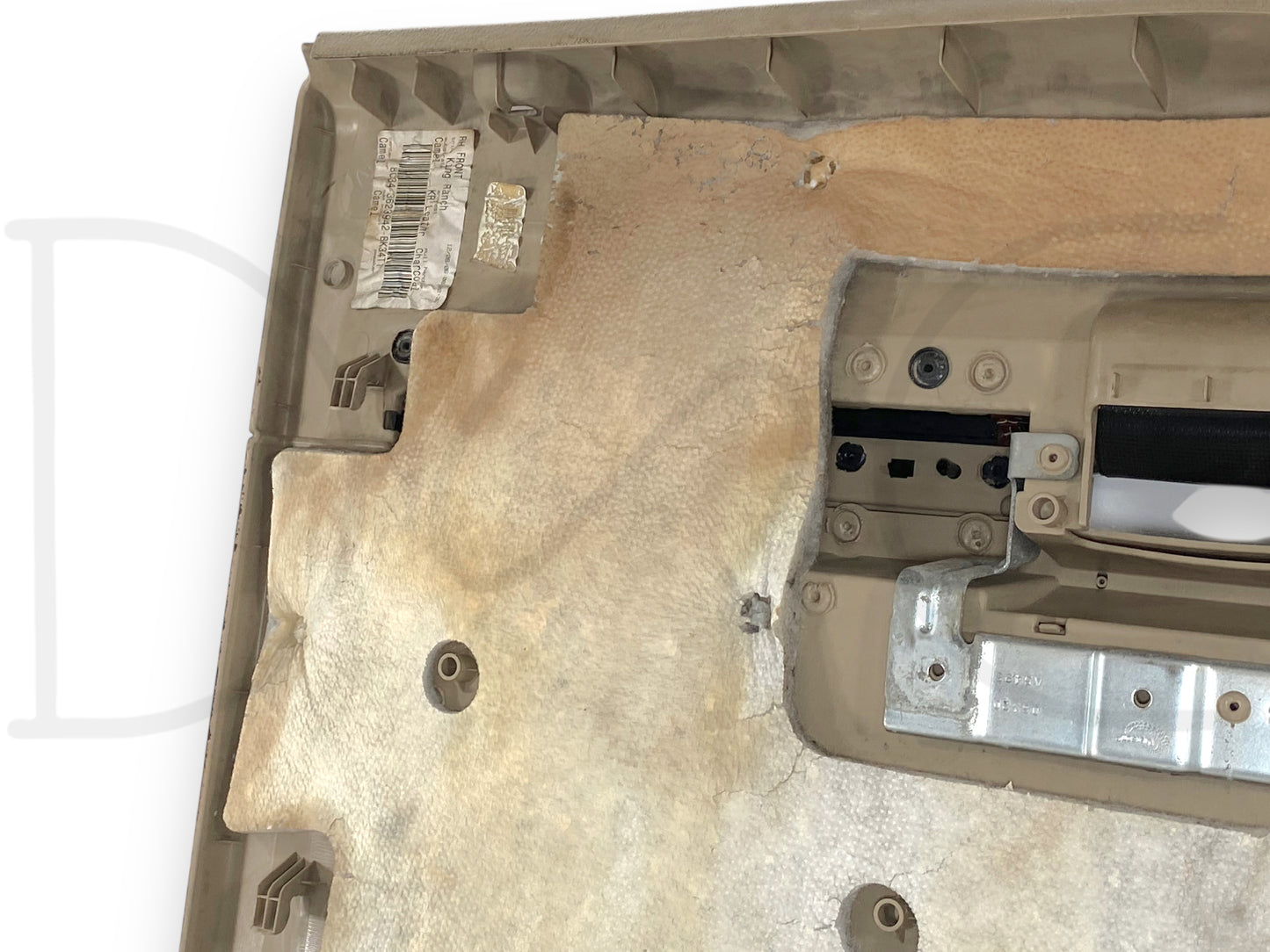 08-10 Ford F250 F350 King Ranch RH Right Passenger Front Door Panel Camel Tan