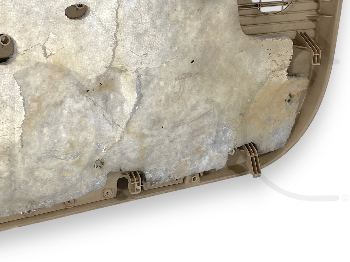08-10 Ford F250 F350 King Ranch RH Right Passenger Front Door Panel Camel Tan