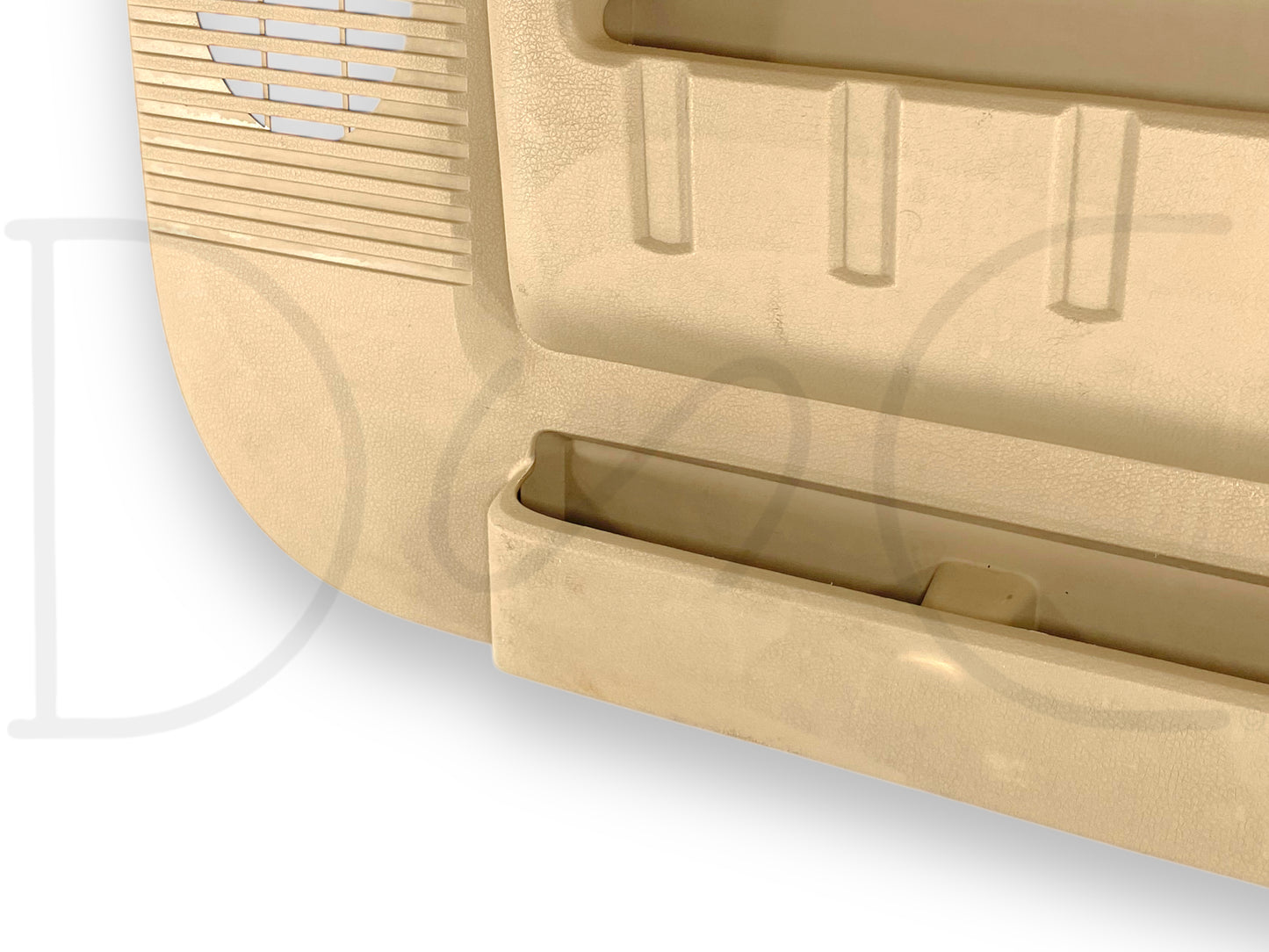 08-10 Ford F250 F350 King Ranch RH Right Passenger Front Door Panel Camel Tan