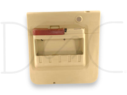 08-10 Ford F250 F350 King Ranch LH Left Driver Rear Door Panel Tan W/ Tweeter, used condition with light wear, removed from 2008 Ford F-250 King Ranch 6.4L Powerstroke diesel truck, compatible with 2008-2010 Ford F-250, F-350, F-450, and F-550 Super Duty models.