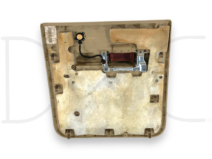 08-10 Ford F250 F350 King Ranch LH Left Driver Rear Door Panel Tan W/ Tweeter