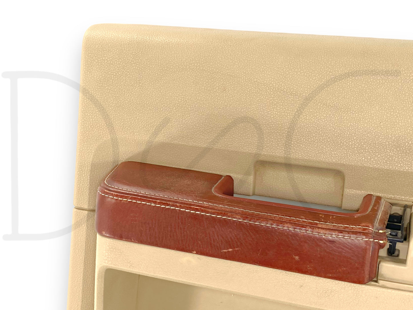 08-10 Ford F250 F350 King Ranch LH Left Driver Rear Door Panel Tan W/ Tweeter
