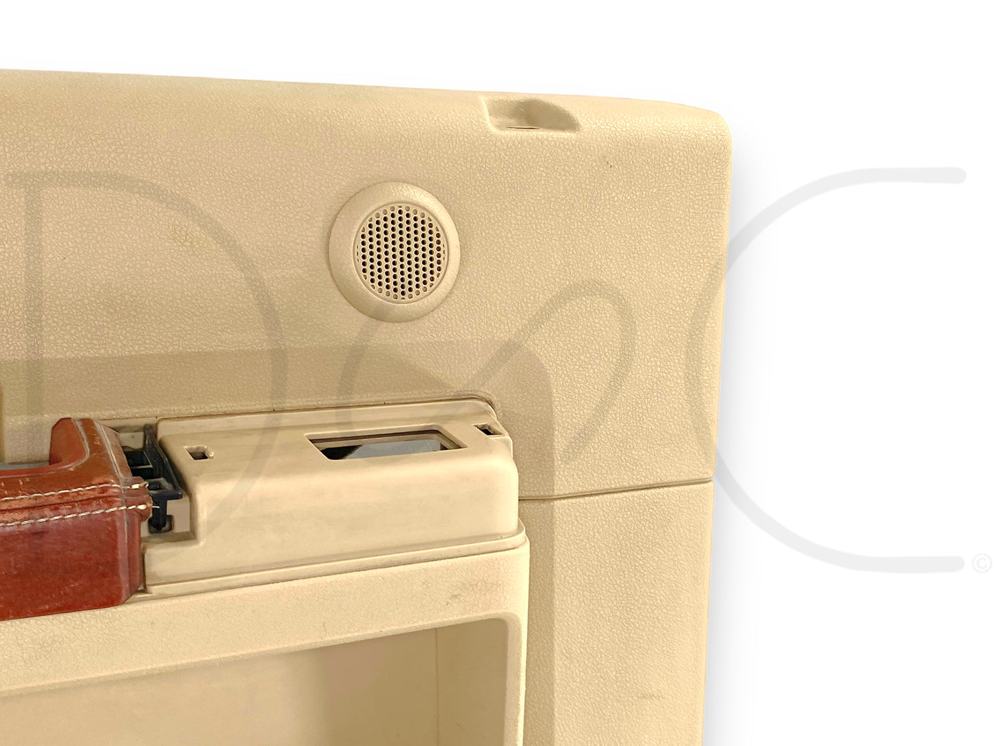 08-10 Ford F250 F350 King Ranch LH Left Driver Rear Door Panel Tan W/ Tweeter