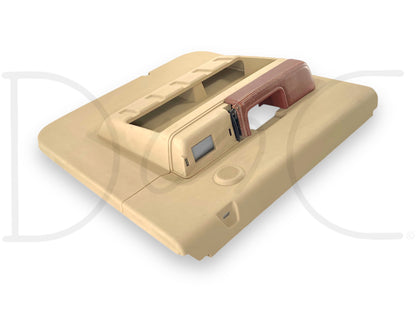 08-10 Ford F250 F350 King Ranch LH Left Driver Rear Door Panel Tan W/ Tweeter