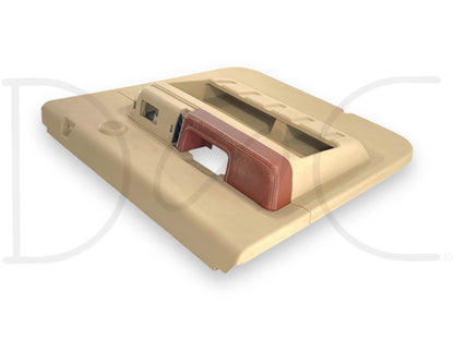 08-10 Ford F250 F350 King Ranch LH Left Driver Rear Door Panel Tan W/ Tweeter