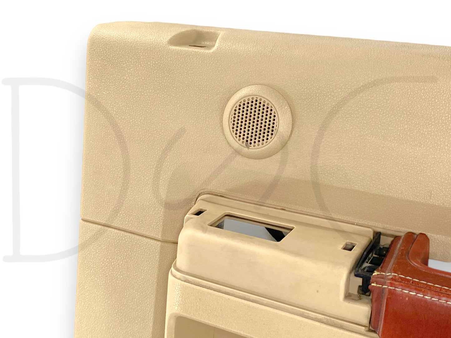 08-10 Ford F250 F350 King Ranch RH Right Passenger Rear Door Panel Tan Tweeter