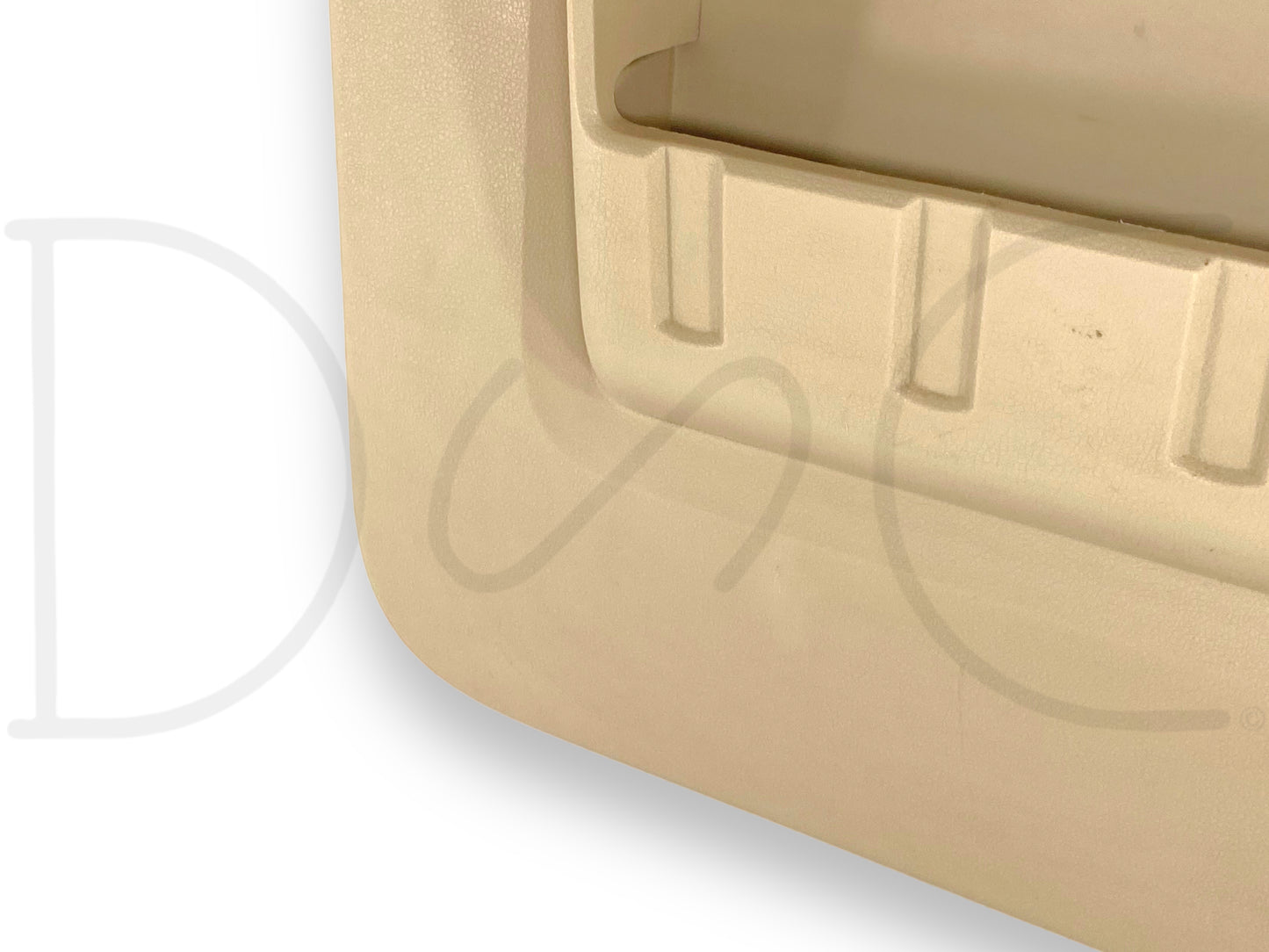 08-10 Ford F250 F350 King Ranch RH Right Passenger Rear Door Panel Tan Tweeter