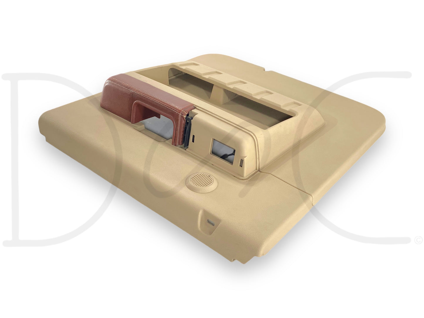 08-10 Ford F250 F350 King Ranch RH Right Passenger Rear Door Panel Tan Tweeter