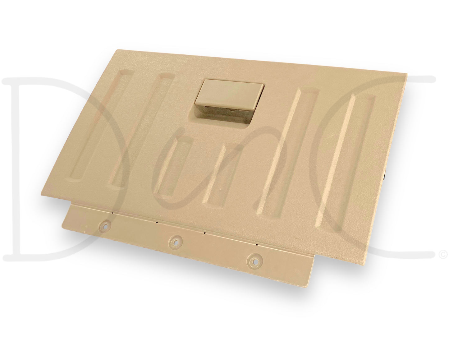 08-10 Ford F250 F350 Super Duty Camel Tan Glove Box Storage Compartment