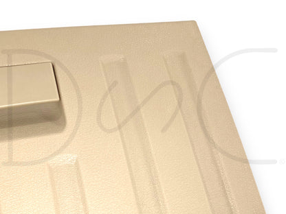 08-10 Ford F250 F350 Super Duty Camel Tan Glove Box Storage Compartment